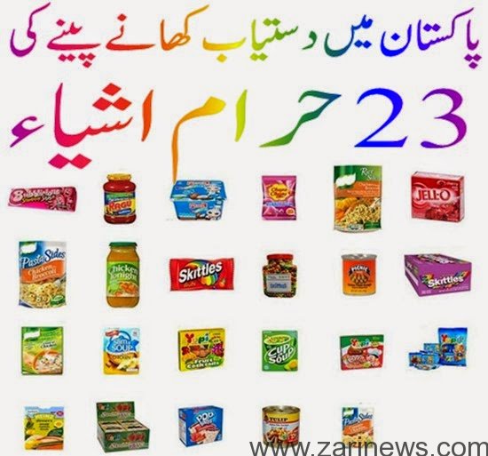 halal haram list of ingredients to avoid